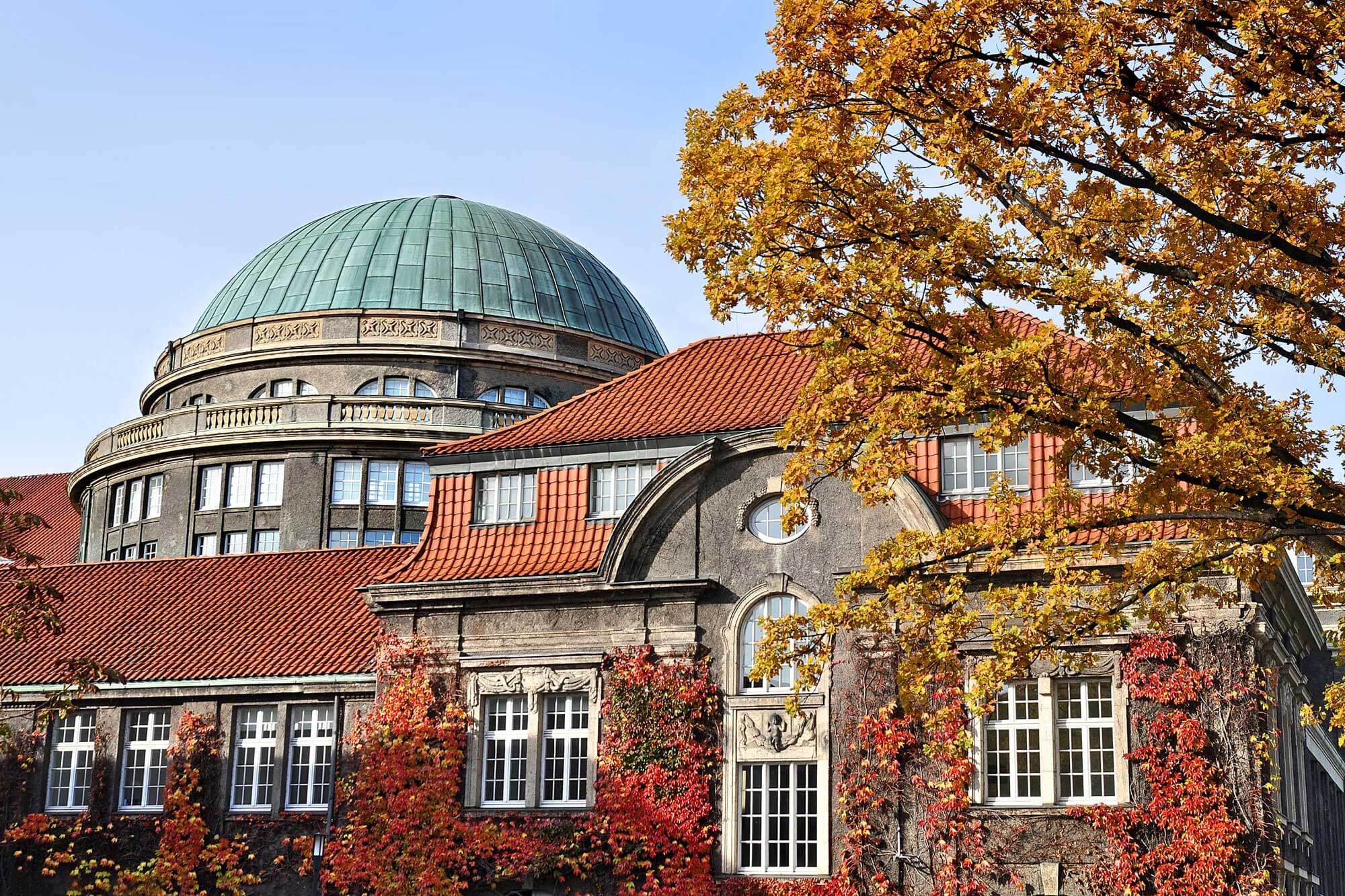 University of Hamburg building view